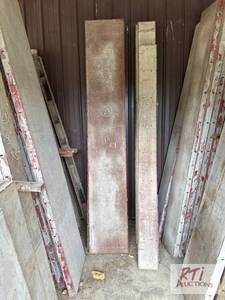 lot 38 image: 4X 18in x 9ft Symons concrete forms...