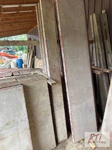 lot 41 image: 5X 8in x 8ft Symons concrete forms ...