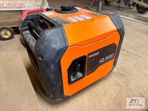 lot 57 image: Generac 6500 portable gas generator...