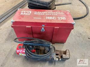 lot 71 image: Rebar cutter, up to 1-inch thick #7...