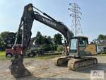Volvo EC160EL excavator, hydraulic ...
