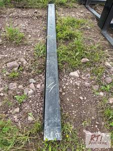 lot 11 image: Pair of 8ft fork extensions....
