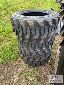 lot 17 image: 4X Forerunner 10-16.5 skid loader t...