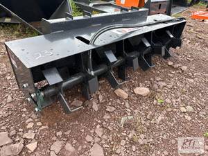 lot 23 image: JCT hydraulic rototiller for skid l...