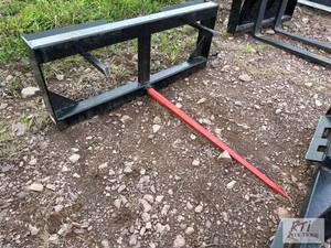 lot 31 image: Kivel single prong bale spear for s...