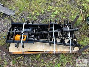 lot 54 image: Mini excavator attachment kit inclu...