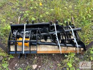 lot 55 image: Mini excavator attachment kit inclu...