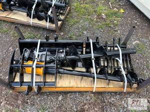 lot 60 image: Mini excavator attachment kit inclu...