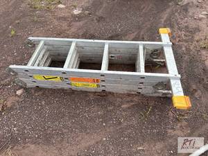 lot 84 image: Krause folding aluminum step ladder...