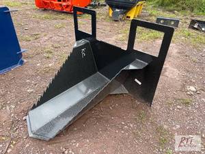 lot 89 image: Tree spade for skid loader....