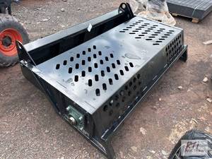 lot 133 image: Future rock rake bucket, 6ft wide....