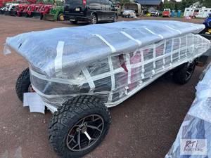lot 144 image: Off road 6 passenger electric golf ...