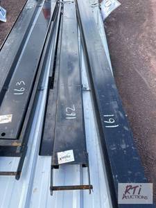 lot 162 image: Pair of 6ft fork extensions....