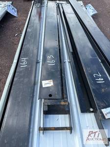 lot 163 image: Pair of 6ft fork extensions....