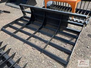 lot 183 image: 72in land leveler for skid loader....