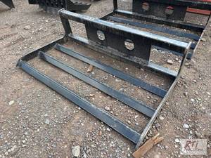 lot 195 image: 44in land leveler for mini skid loa...