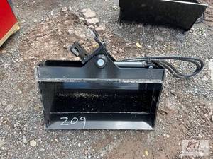 lot 209 image: 24in tilting ditching bucket for mi...