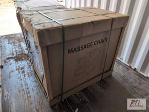 lot 242 image: Future massage chair with foot and ...