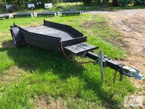 lot 53 image: Single axle homemade cart. Bill of ...