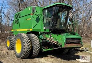 lot 89 image: John Deere 9610 combine. 4WD diesel...