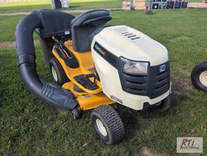 lot 115 image: Cub Cadet LTX1045 lawn tractor with...