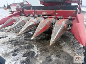 lot 134 image: Case Corn head. Model 1063. 6 Row 3...