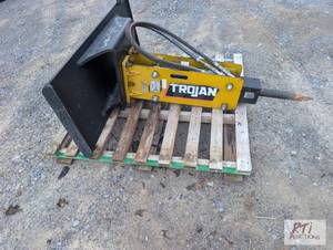 lot 171 image: Wolverine hydraulic breaker attachm...