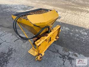 lot 183 image: Skid-steer quick-attach spreader. &...