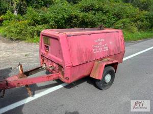 lot 202 image: Ingersoll Rand 185CFM air compressp...