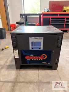 lot 208 image: General battery charger. Works but ...
