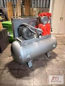 lot 210 image: Brunnnereng MFG air compressor. Doe...