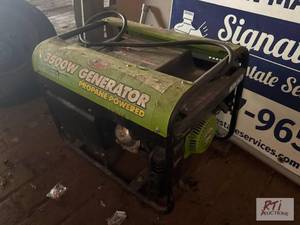 lot 217 image: All Power propane generator. Pow...