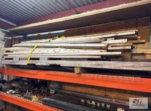 lot 223 image: Pallet of assorted 2x4s. This item ...