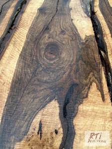 lot 231 image: 30x live-edge mixed-species slabs. ...
