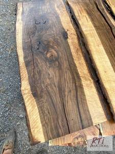 lot 232 image: 48X Live Edge Mixed Species craft B...
