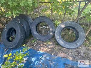 lot 239 image: Lot of truck tires including (3)...
