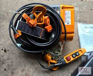 lot 264 image: Harrington 18 ton electric chain h...