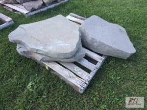 lot 291 image: Pallet of flat natural landscape st...