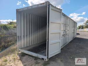 lot 6 image: One trip 40ft shipping container, 9...