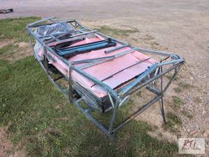 lot 11 image: SDLanch 3 wheeled dump cart with 3f...