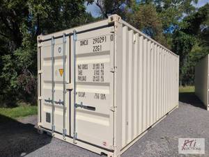 lot 15 image: 20ft shipping container, 8.5ft tall...
