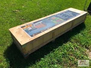 lot 37 image: ATS 10ft x 10ft galvanized apex roo...