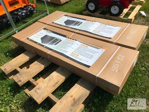 lot 42 image: LandHonor 6ft x 8ft galvanized apex...