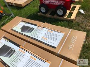 lot 43 image: LandHonor 6ft x 8ft galvanized apex...