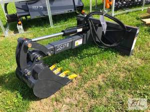 lot 63 image: LandHonor hydraulic backhoe attachm...