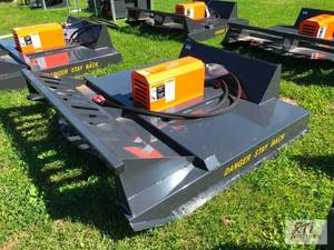lot 80 image: Wolverine hydraulic rotary mower fo...