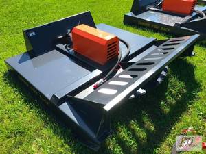 lot 83 image: Wolverine hydraulic rotary mower fo...