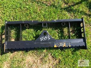 lot 130 image: Fork carriage for skid loader with ...