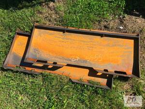 lot 146 image: 2X Skid loader mounting plate. MDI...