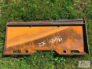 lot 147 image: 2X Skid loader mounting plate. MDI...